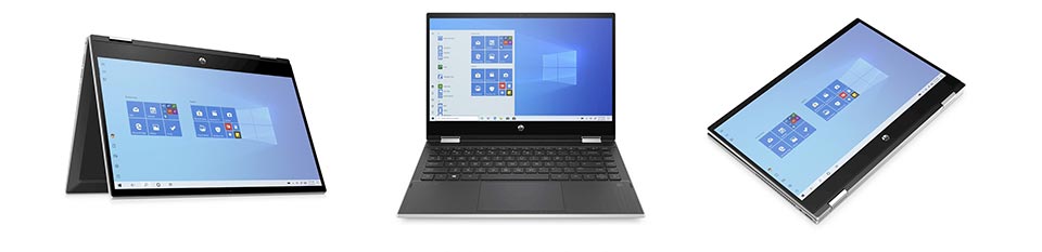 HP Pav X360 14-dw0534nd 14" FHD / i3-1055G1 / 8GB / 256GB