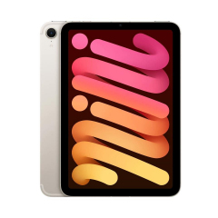 Apple iPad mini (2024) -  8.3" / Wifi + Cellular / 256GB / Sterrenlicht
