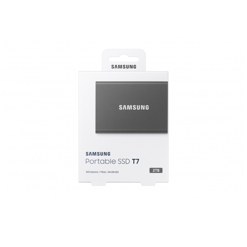 Samsung Portable SSD T7 2TB - Grijs