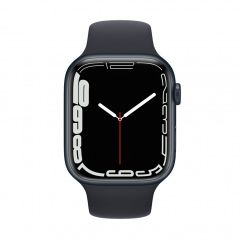Apple Watch Series 7 / GPS / 45 mm / Zwart 
