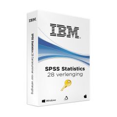 Serienummer voor verlenging IBM SPSS Statistics 28