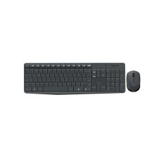Logitech MK235 Draadloos toetsenbord / muis grijs