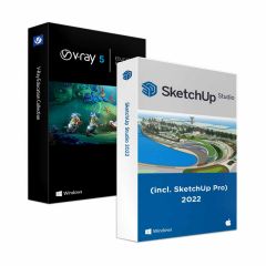 SketchUp Studio + V-Ray voor Educatie