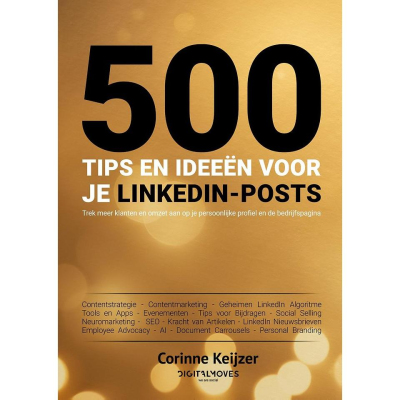 500 tips en ideeën voor je LinkedIn-posts