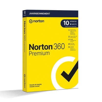 Norton 360 Premium - includes VPN, backup, and password manager