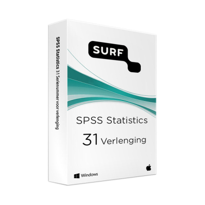 Serienummer voor verlenging SURF Bundel SPSS Statistics 31
