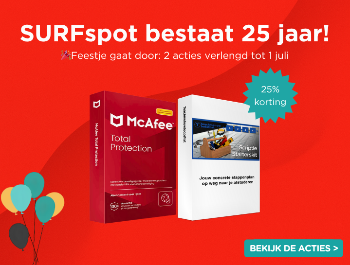 main banner 2 NL 25 jaar SURFspot