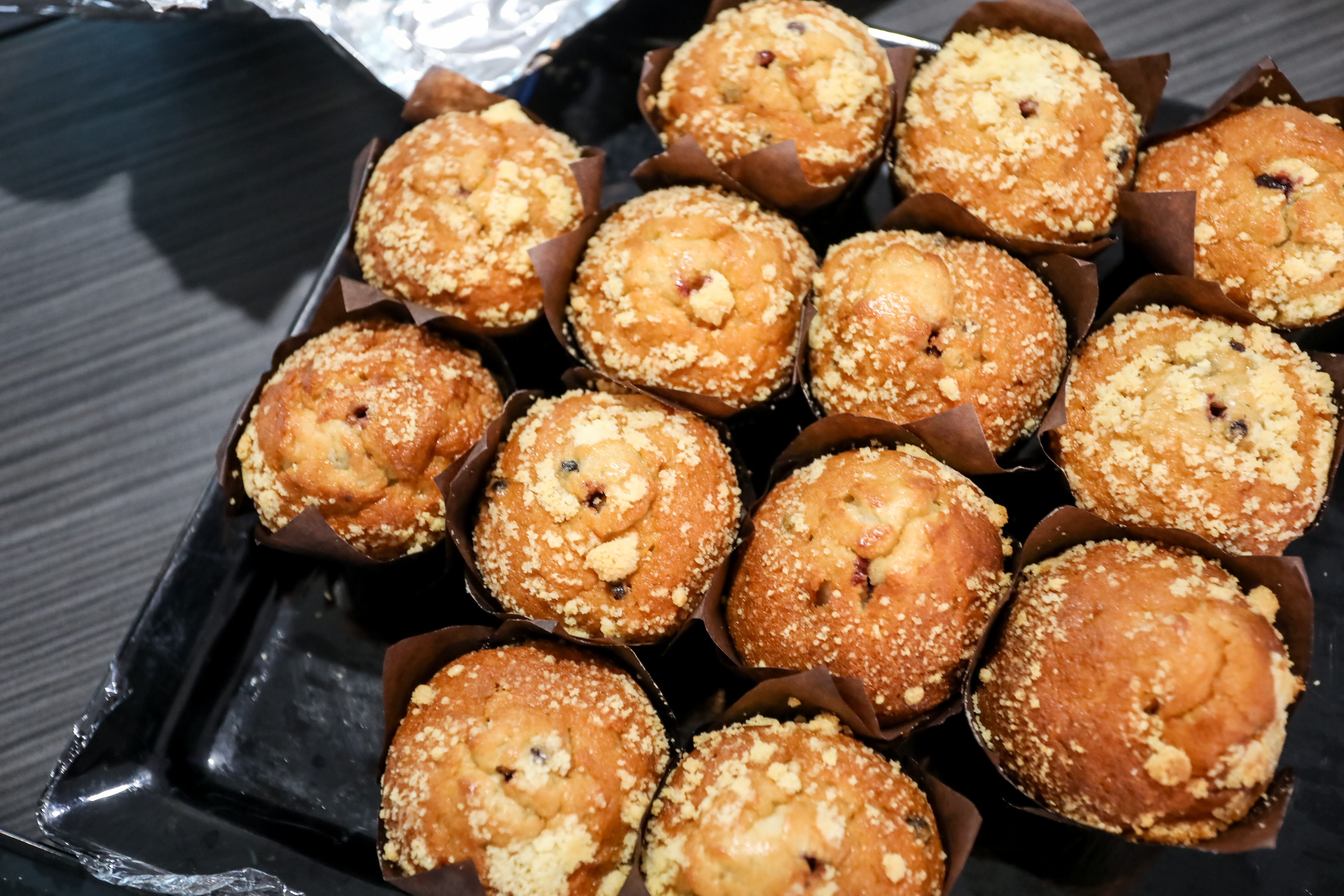 Muffins op het NK Office